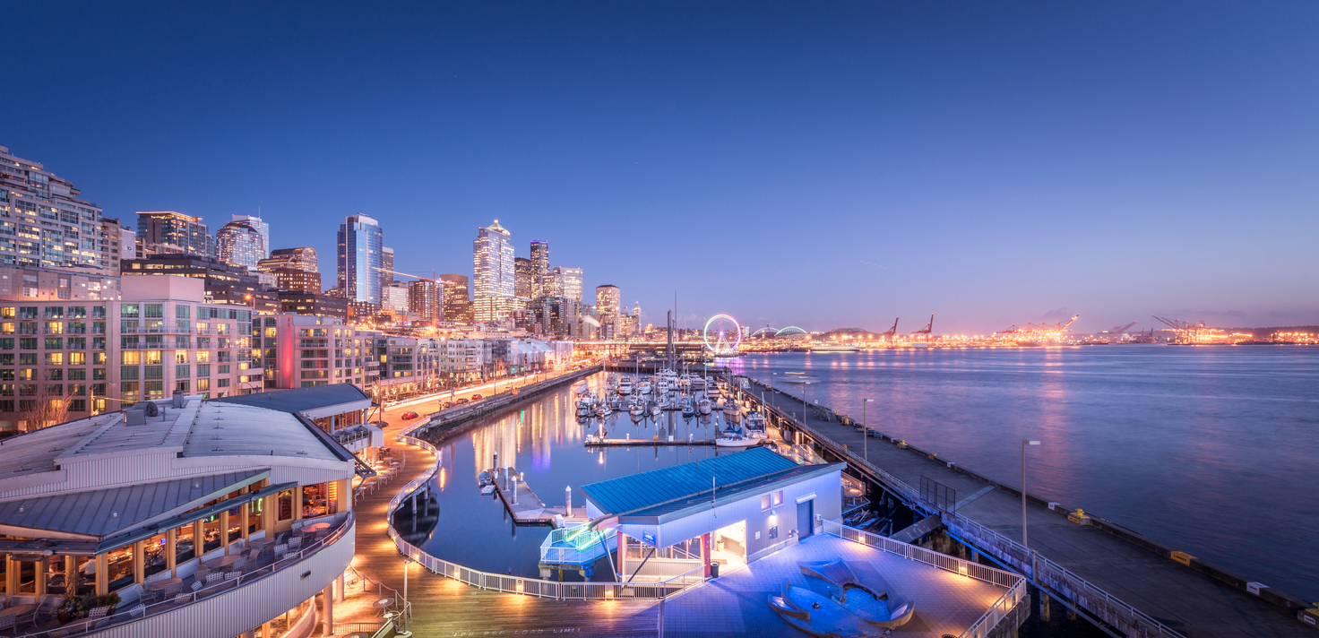 Seattle waterfront view